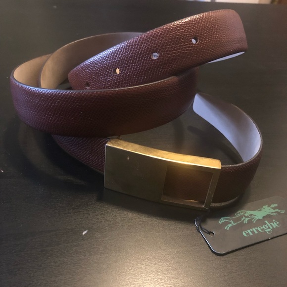 Erreghe leather belt 36 - Picture 1 of 7